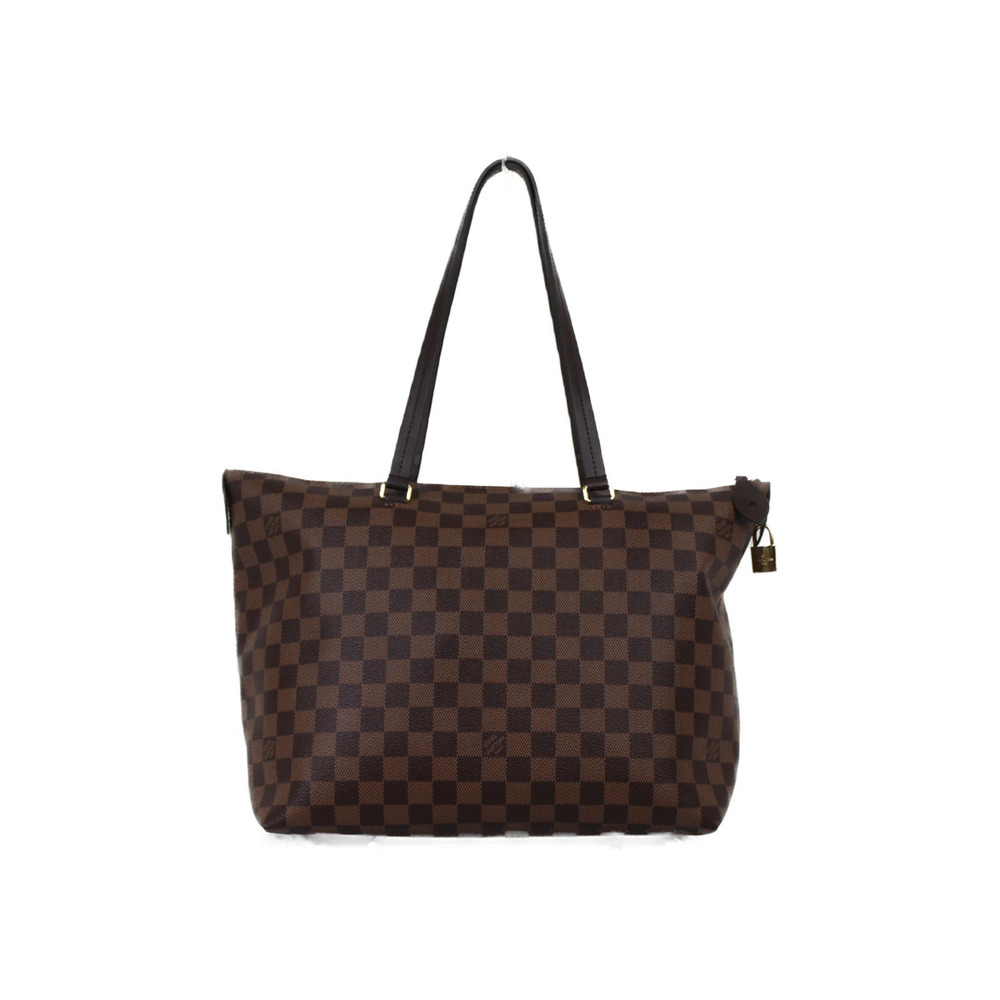 Louis Vuitton IENA DamierTote Bag Brown - Picture 4 of 8